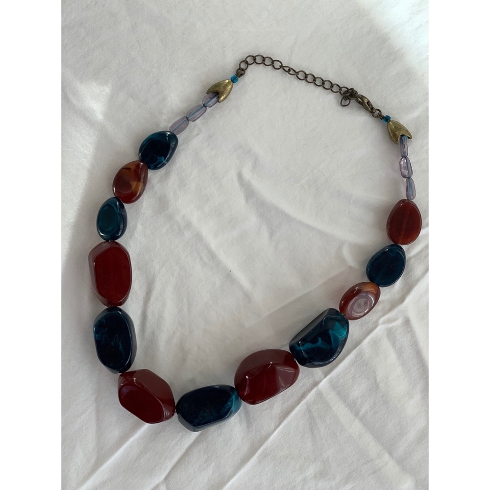 💍💫 Vintage big beaded necklace